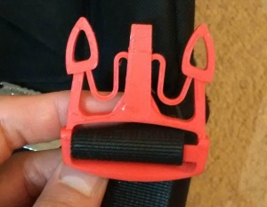 3D printed clasp for my bag